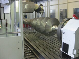 Ein Extruder, welcher gerade hergestellt wird.