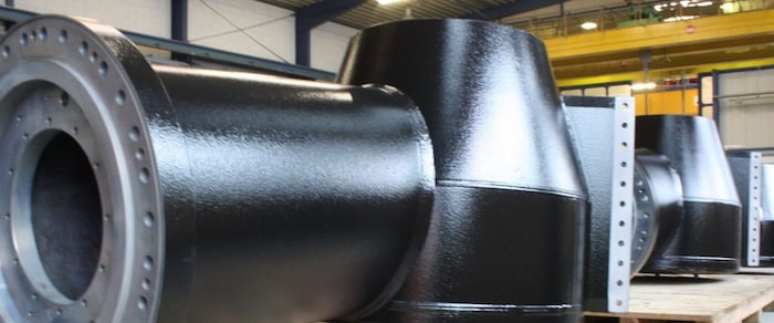 Lackierung eines Getriebegehäuses für Thruster